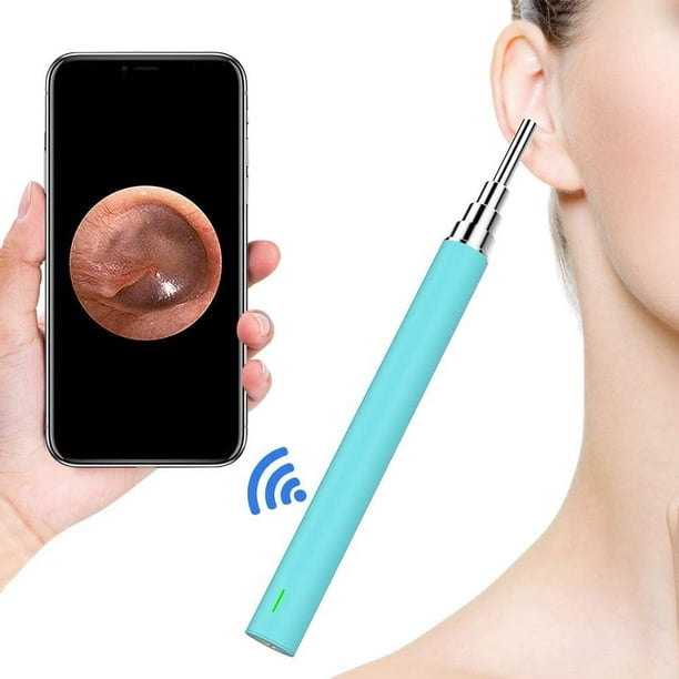 Ear Otoscope Camera with 3-Axis Gyroscope Ear Camera Compatible with Smartphone and Tablet New Upgraded 3.9mm Diameter Visual Ear Camera 5.0MP 1080P Wireless Ear Scope 6 Adjustable LED Lights